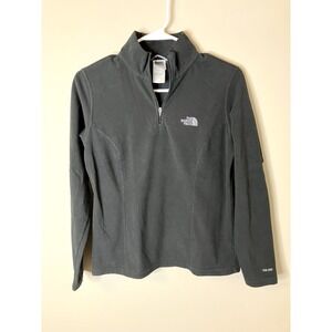The North Face 1/4 Zip Women Size S Pullover Fleece Black